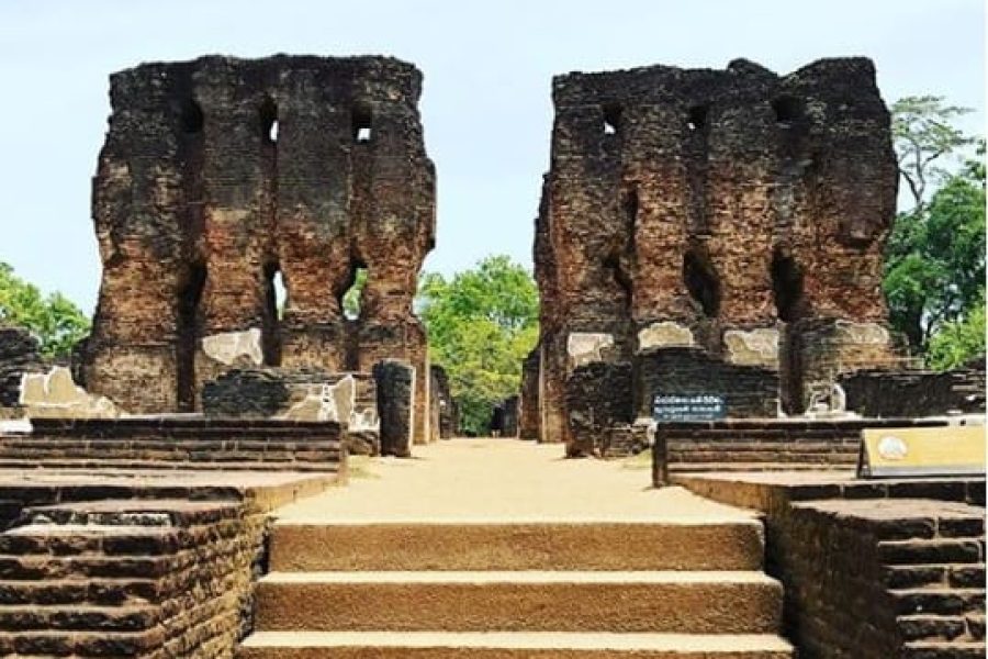 Palace of King Parakramabahu in Polonnaruwa